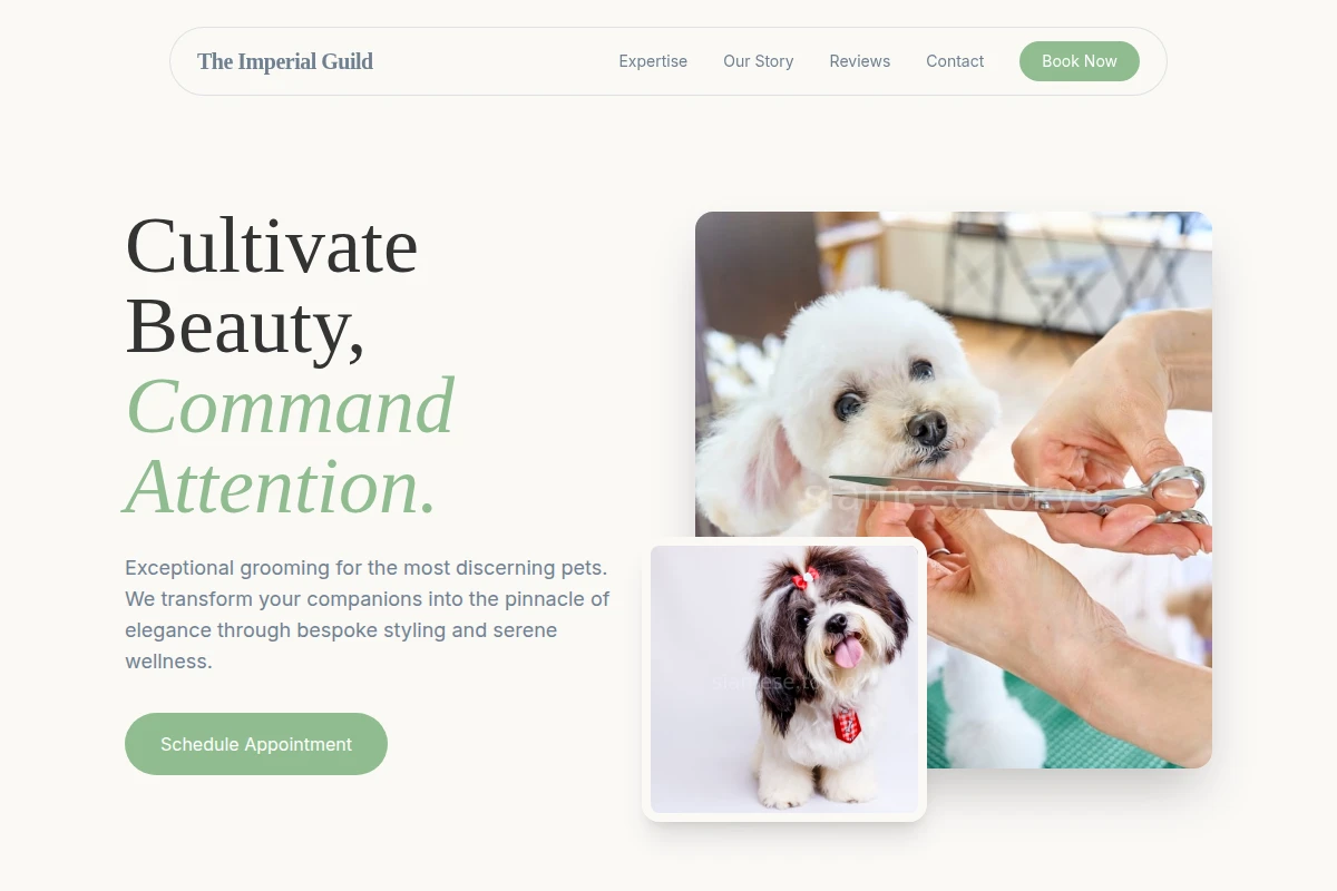 Minimal Pet Grooming